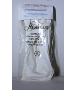 NIP Style Plus Quilt Gripper Glove Quilting Unlimited White Sz Small - €10,71 EUR