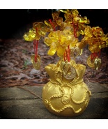 Angelic GOLDEN Money Miracle Tree of Blessings - $122.22
