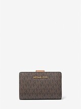 MICHAEL KORS JET SET CHARM MD SLIM WALLET 38F1CT9F2B BLACK  MSRP $98 NWT - $1,104.51 MXN