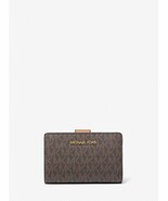 MICHAEL KORS JET SET CHARM MD SLIM WALLET 38F1CT9F2B BLACK  MSRP $98 NWT - $1,105.61 MXN