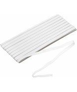 White Wide Sewing Elastic Knit Elastic Spool 2/5 Inch x 22 Yards - £8.52 GBP