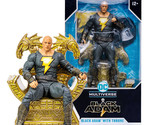 DC Multiverse Black Adam Variant with Throne McFarlane Toys 7in Figure NIB - £15.98 GBP