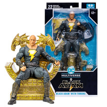 DC Multiverse Black Adam Variant with Throne McFarlane Toys 7in Figure NIB - £15.89 GBP