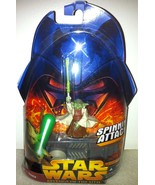 Yoda Spinning Attack! Star Wars Revenge Of The Sith Figure In Package #2... - £7.87 GBP