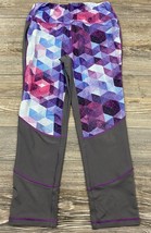 RBX Cropped Leggings Women&#39;s Size Small Geometric Print ~Small Waist Pocket - $20.55