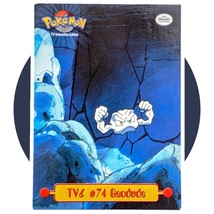 Pokemon Topps Series 1 Card (A23): TV6 #74 Geodude - £7.91 GBP