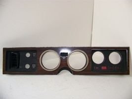 1976 Chrysler Cordoba A/C Instrument Cluster Surround &amp; Lower Dash Plastic Oem - $116.99