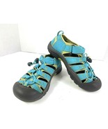 Keen Newport H2 Boys Shoes Blue Green 3M Suede Trail Hiking Waterproof S... - $27.54