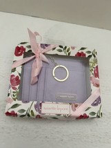 Nanette Lepore Top-Zip Purple Card Case - £19.12 GBP