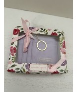 Nanette Lepore Top-Zip Purple Card Case - £19.27 GBP