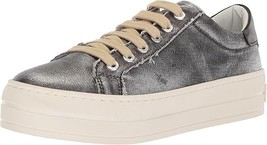 JSlides Women’s Dede Leather Woven Platform Sneaker - Black - Size 7 - $546.62 MXN