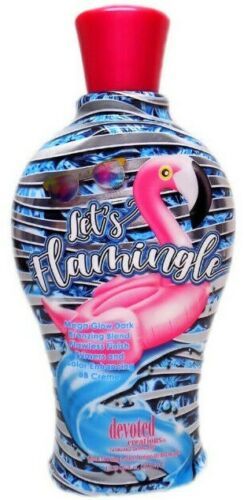 Primary image for Devoted Creations LET'S FLAMINGLE Dark Bronzing Tanning Lotion Blend - 12.25 ...