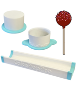 CakePopPro Circle Cake Pop Mold Set with 9in Tray – Easy Cake Pop Circle Maker - $15.99