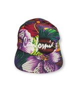 VTG California Flower Summer Beach  Embroidered  Snapback Hat Cap OSFA - $553.85 MXN