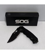 SOG SEAL XR Partially Serrated Tactical Folding Knife ‎SOG-12-21-05-57 - $2,834.23 MXN