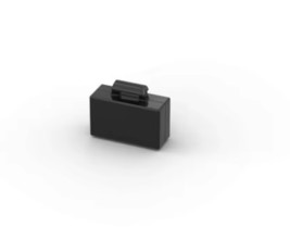 HG Black Brief Case For Bricks Minifigures - $0.95