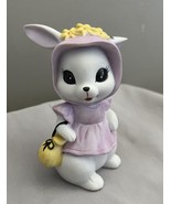 George Good Girl Easter Bunny Figurine 1980s -Preowned-Excellent Condition - £14.11 GBP