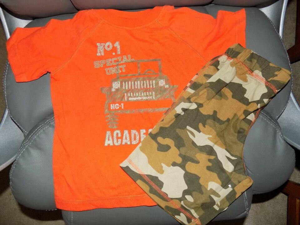 Faded Glory Special Unit Academy-11 2pc Short Outfit Size 4T Boys NEW - $22.75