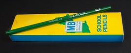 Vintage Box of 11 Milton Bradley #2 Green Special School Pencils - $12.37
