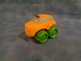 Tonka Hasbro 2006 Chuck &amp; Friends Soft SUV Orange Hard Plastic Green Wheels - £1.19 GBP