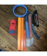 Vintage Hot Wheels track orange 14 20inch 5 21 Inch, Loop, Plus More - $26.73