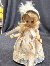 Vintage Nancy Ann Storybook Doll Blonde 5.5" Sleepy eyes - $14.85