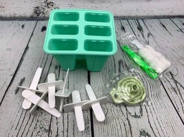 Popsicle Mold Popsicle Molds 6 Pieces Silicone Ice Pop Molds BPA Free Popsicle - £16.13 GBP