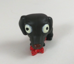 The Ugglys Pet Shop Series 1 Grossest Black Burnt Sausage Dog - $89.58 MXN