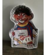 ERNIE SHAPED CAKE PAN 1983 WILTON 2105-3173 with instructions - £6.18 GBP