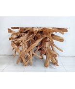 FREE SHIPPING - 39” Elegant Console Table Teak Root wood, One-of-a-kind - £1,131.32 GBP