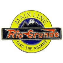 Rio Grande Railroad Pin 1&quot; - £7.15 GBP