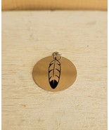 Vintage Necklace Bracelet Charm Pendant Southwestern Feather 1990 - $372.19 MXN