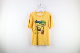Vtg 70s Mens Medium Distressed Thin Bluegrass Festival Shoal Creek T-Shirt USA - £79.09 GBP