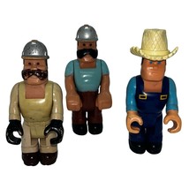 Fisher-Price Adventures Husky People Cowboy &amp; Construction Workers - £7.51 GBP