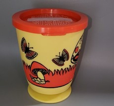 Vintage Whirley Industries Mushroom Coffee Travel Mug Plastic Cup W/Orig... - £23.07 GBP