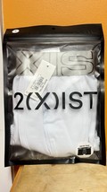 NEW Mens SMALL 2(x)ist SHAPEWEAR LIFT Trunk Briefs Cotton Blend 28-30 White - $30.69 CAD
