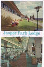 Alberta Postcard Jasper Park Lodge Canadian Rockies - £2.34 GBP
