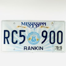 2015 United States Mississippi Rankin County Passenger License Plate RC5... - $11.87