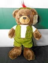 Wildlife Artists Cabela&#39;s 2012 Fisherman Teddy Bear 16&quot; Plush Stuffed Soft Plush - £23.59 GBP