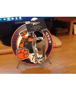 Clemson University Lasered Metal Carabiner Keytag - Great Gift - $8.56