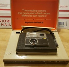 Keystone Everflash 10 Vintage Camera With Original box, strap Made in USA - £11.96 GBP