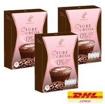 3 x S Sure Cocoa Instant Powder Mix Drink Control Hunger No Fat&amp;Sugar Pananchita - £54.89 GBP