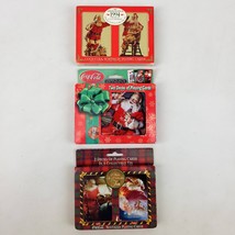 3 Packs Coca-Cola Sealed Christmas Playing Card Sets 1994 1996 1997 Sant... - $32.62