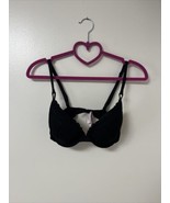 Victoria&#39;s Secret Black Lace Lined Underwire Bra Not Padded Size 34C NWOT - £16.55 GBP