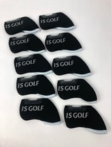 Rare Neoprene Golf Iron Head Covers Headcovers Fits Mizuno Callaway Titleist #LW - £14.95 GBP