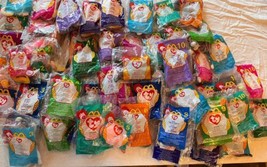 1993-2000: McDonald&#39;s Ty Teenie Beanie Babies (65). Factory sealed mixed lot. - £83.87 GBP