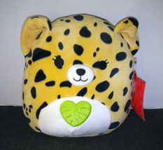 Squishmallows Lexie the Cheetah 9&quot; Valentines Canada Plush New w/ Tags - £22.05 GBP