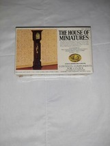 X-acto The House Of Miniatures Dollhouse Kit Tall Case Clock #40018 NEW Sealed - £11.96 GBP