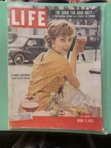 VTG Life Magazine: April 1 1957 - The Surge For Arab Unity/Marie-Helene Arnaud - £16.99 GBP