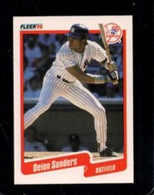 1990 Fleer #454 Deion Sanders Nmmt Yankees *X108365 - £2.72 GBP
